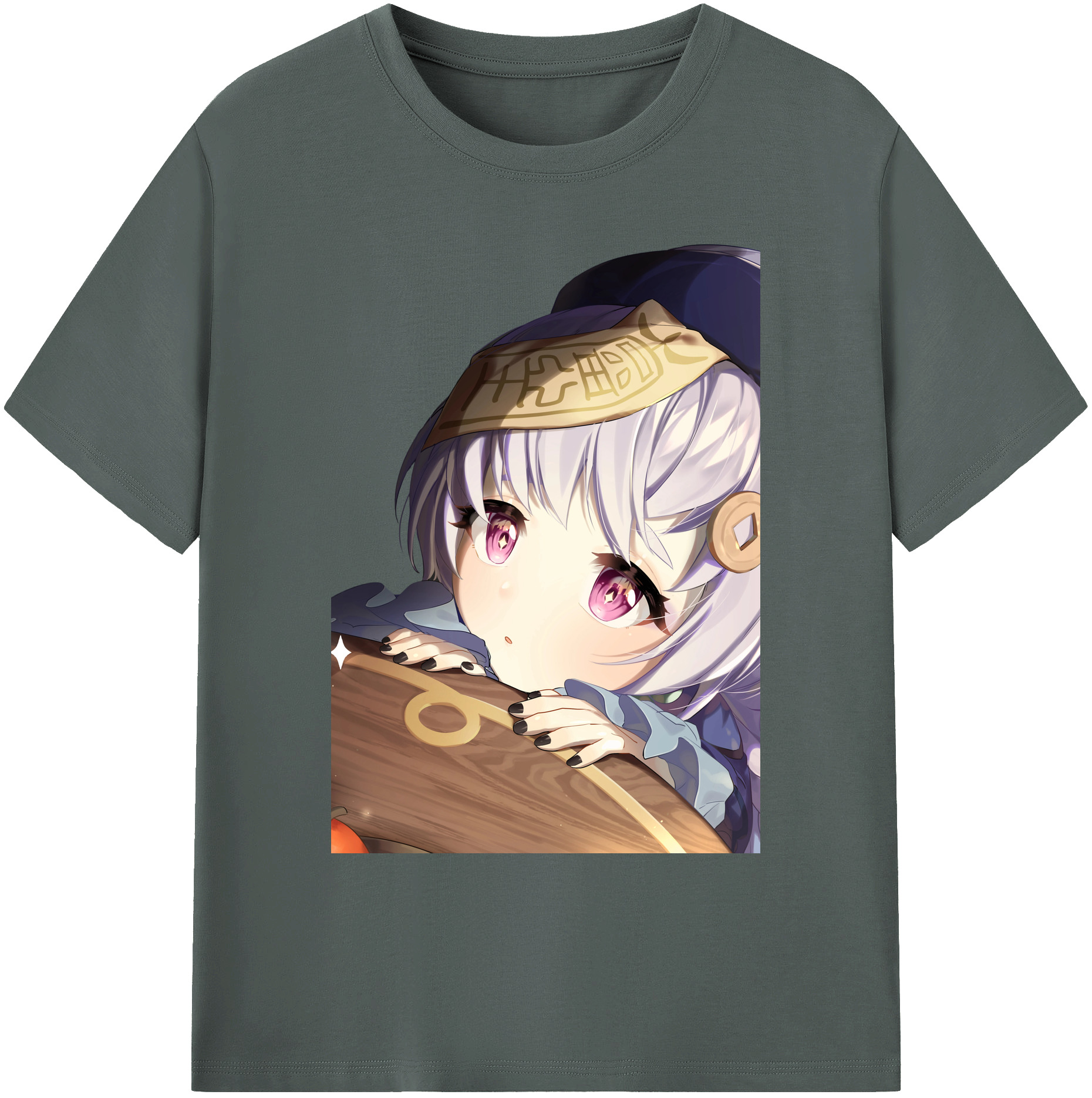 げんし神 七七 なな  genshin Nana 綿100％ メンズ半袖Tシャツ｜肌触りやわらか＆通気性
